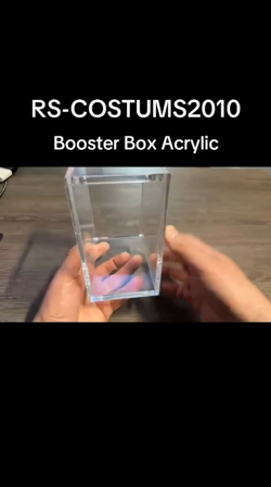 Premium Acryl Case Pokemon Booster Box Display 8mm Destined Rivals Chaos Rising - Image 2