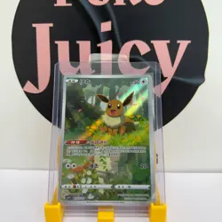 Pokemon TCG Chinese Eevee Card CBB2C-01 15/15 Exclus Card Gem Pack 2 - Image 1
