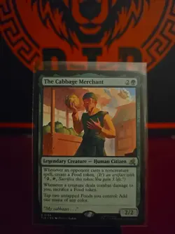MTG The Cabbage Merchant Rare 0134 Non-Foil Avatar TLE NM - Image 1