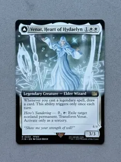 Venat Heart of Hydaelyn 434 Extended Art - MTG Final Fantasy (FIN) - NM - Image 1