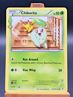 Pokemon Generations Radiant Collection Chikorita Endivie English RC1/RC32 NM-M - Image 1