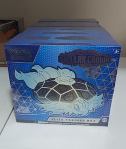 Pokemon TCG Stellar Crown Elite Trainer Box (ETB) - New Factory Sealed Box - Image 1