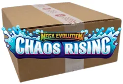 🔵 Pokemon Chaos Rising Elite Trainer Box ETB Confirmed Order Case of 10 PRESALE - Image 1