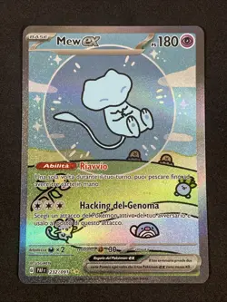 POKEMON TCG MEW EX 232/091 Destino di Paldea - ITA ITALIANO - Image 1