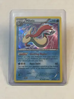 Pokemon TCG Milotic 44/160 XY Primal Clash Holo Rare 2015 LP - Image 1