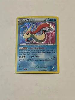 Pokemon TCG Milotic 44/160 XY Primal Clash Holo Rare 2015 LP - Image 3