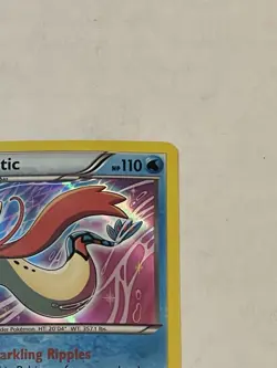 Pokemon TCG Milotic 44/160 XY Primal Clash Holo Rare 2015 LP - Image 5