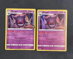 2 Gengar SWSH241 Lost Origin Stamped Prerelease Promo Pokemon TCG - Image 1