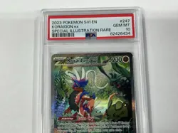 Pokemon Koraidon ex Scarlet & Violet Special Illustration Rare #247 PSA 10 - Image 4