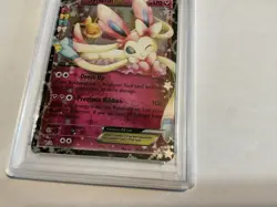 2016 POKEMON XY GENERATIONS RADIANT COLLECTION #RC21 SYLVEON EX PSA 8 - Image 2