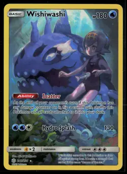 Wishiwashi 240/236 Cosmic Eclipse Secret Rare Pokemon - Image 1