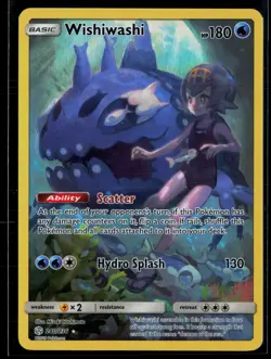 Wishiwashi 240/236 Cosmic Eclipse Secret Rare Pokemon - Image 1
