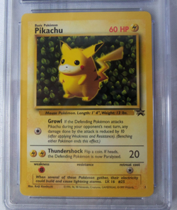 Pokemon Ivy Pikachu #1 1999 Black Star Promo CGC 8.5 NM-MT+ - Image 2