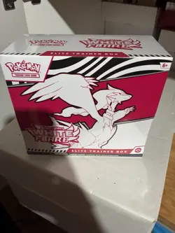Pokemon TCG Scarlet and Violet White Flare ETB (Elite Trainer Box) Sealed - Image 1