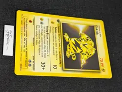 Carte Pokemon Elektek 20/102 Edition 1 Set de Base wizards Francais VF - SDB - Image 2