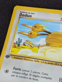 Carte Pokemon Doduo 48/102 Edition 1 Set de Base wizards Francais VF - SDB - Image 3