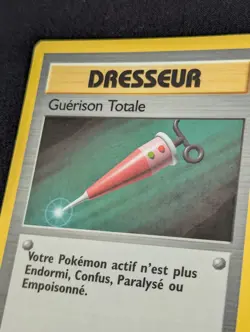 Carte Pokemon Guerison total 82/102 Edition 1 Set de Base wizards Francais VF - Image 3