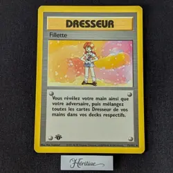 Carte Pokemon Fillette 75/102 Edition 1 Set de Base wizards Francais VF - Image 1