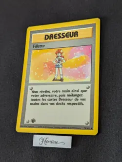 Carte Pokemon Fillette 75/102 Edition 1 Set de Base wizards Francais VF - Image 2