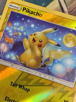 Pikachu 56/236 Reverse Holo Unified Minds NM Pokemon TCG - Image 4