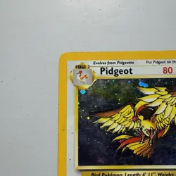 Pidgeot 14/130 Holo Rare Base Set 2 WOTC Pokemon Card Vintage TCG - Image 2