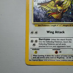 Pidgeot 14/130 Holo Rare Base Set 2 WOTC Pokemon Card Vintage TCG - Image 4