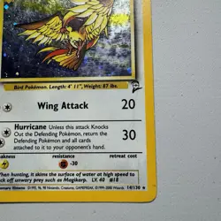 Pidgeot 14/130 Holo Rare Base Set 2 WOTC Pokemon Card Vintage TCG - Image 5