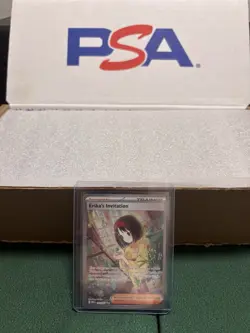Pokemon TCG: Erika's Invitation Full Art Holo Trainer #203/165 SV151 English, LP - Image 1