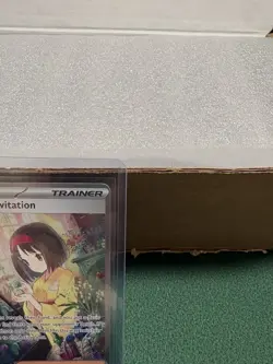 Pokemon TCG: Erika's Invitation Full Art Holo Trainer #203/165 SV151 English, LP - Image 3