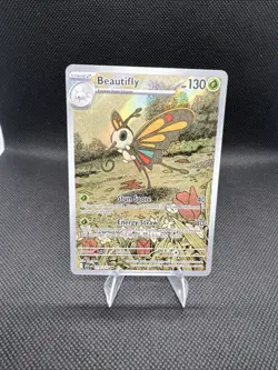 Pokemon TCG Beautifly Illustration Rare - Ascended Heroes 219/217 NM or better - Image 1