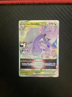 1x Hisuian Goodra VSTAR - 136/196 - Ultra Rare NM Pokemon Prize Pack Series - Image 1