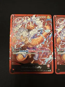 2 One Piece Monkey.D.Luffy ST21-001 (Luffy Deck) Learn Together Deck Set NM - Image 2