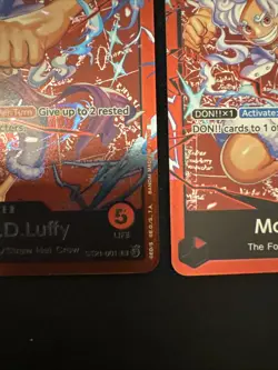 2 One Piece Monkey.D.Luffy ST21-001 (Luffy Deck) Learn Together Deck Set NM - Image 5