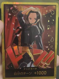 DON!! Nico Robin EB03 Gold Frame HOLO/Japanese ONE PIECE Heroines Edition TCG - Image 1