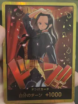 DON!! Nico Robin EB03 Gold Frame HOLO/Japanese ONE PIECE Heroines Edition TCG - Image 2