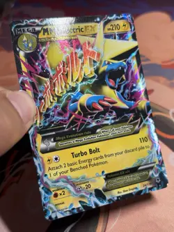 M Manectric EX 24/119 XY Phantom Forces Holo Ultra Rare Mega Pokemon Card HP - Image 4
