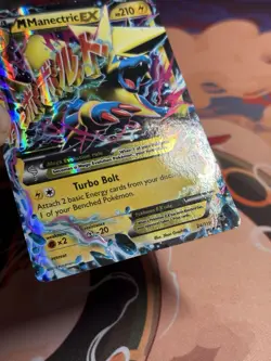 M Manectric EX 24/119 XY Phantom Forces Holo Ultra Rare Mega Pokemon Card HP - Image 5