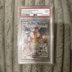 PSA 9 MINT Charizard ex 223/197 Pokemon TCG Obsidian Flames SIR - Image 1