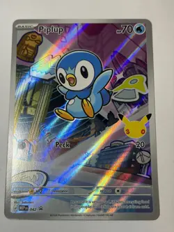 Piplup 042 MEP Mega Evolution Promo Card NM (3) - Image 1