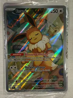 Pokemon Eevee / Zekrom SEALED PROMOs TCG Prismatic / Escended Heros - Image 2
