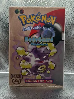 Vintage 1999 Pokemon Fossil Bodyguard Theme Deck - Factory Sealed WOTC - Image 1