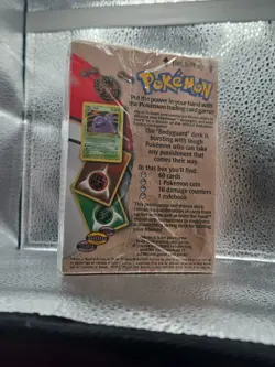 Vintage 1999 Pokemon Fossil Bodyguard Theme Deck - Factory Sealed WOTC - Image 5