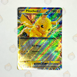 Pikachu ex 028/131 Double Rare Holo - Pokemon TCG, Prismatic Evolutions - Image 2