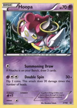HOOPA (COLLECTOR CHEST) XY90 HOLO PROMO XY PROMO POKEMON HOLO NEAR MINT - Image 1