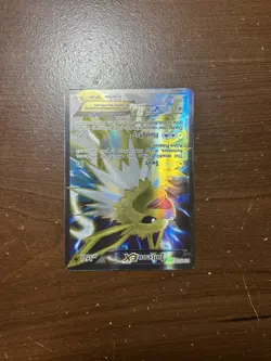 Pokemon TCG Jolteon EX 28a/83 Generations Full Art Holo Card - Image 3