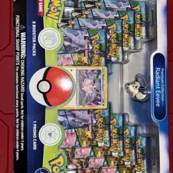 Pokemon TCG: Pokemon GO Premium Collection - Radiant Eevee (8 Booster Packs) 820650850523 - Image 1