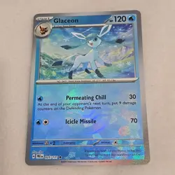 Pokemon TCG Glaceon Poke Ball Prismatic Evolutions Card 25/131 - Image 2
