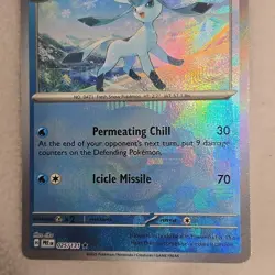 Pokemon TCG Glaceon Poke Ball Prismatic Evolutions Card 25/131 - Image 3