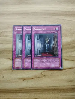 Yu-Gi-Oh! - Birthright 3X - Full Playset Of Cards - Image 1