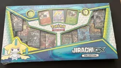 Pokemon Jirachi GX Collection Box TCG 10 Packs SEALED Evolutions, Sun & Moon, XY - Image 1